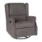 Merrick Lane Abby 3-in-1 Wingback Manual Recliner Rocker Swivel Glider Chair